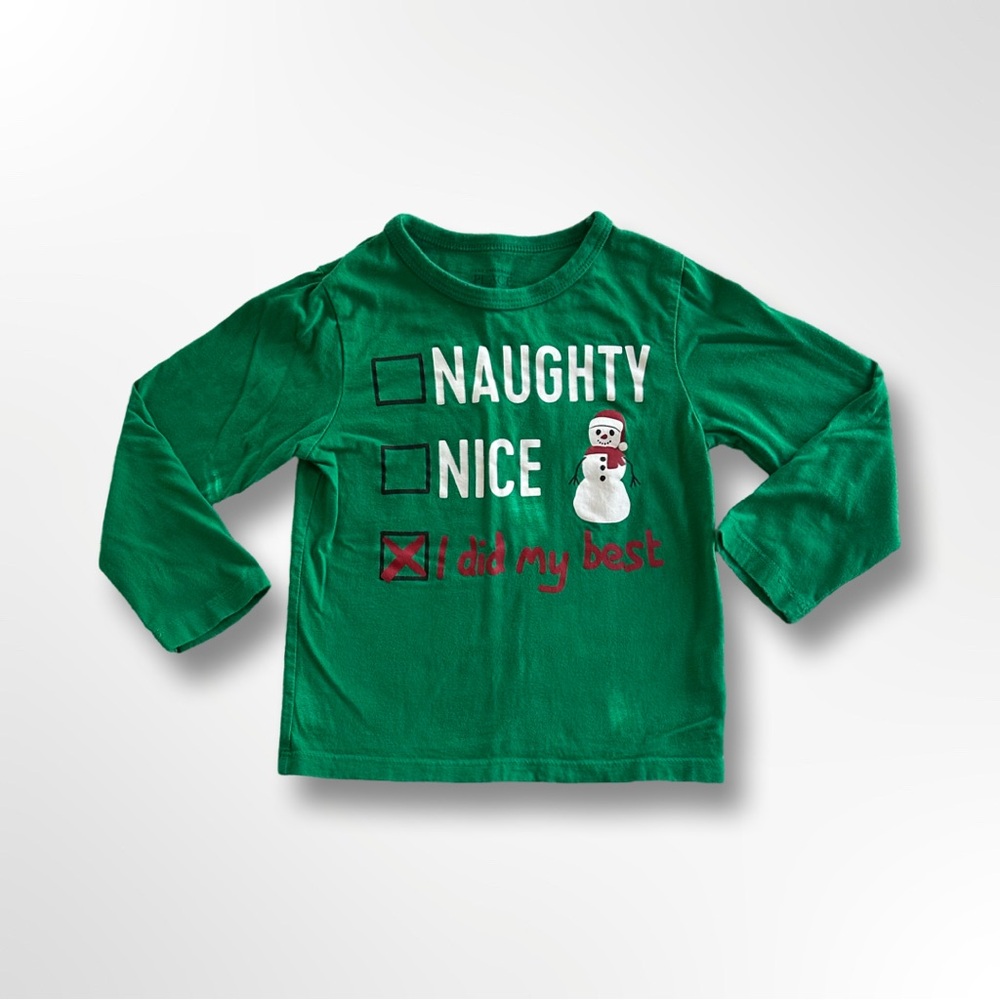 Children’s Place Naughty or Nice Tee